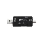 مبدل USB-C / USB / microUSB به SD / USB / TF پرووان مدل PCO03 - Image 3