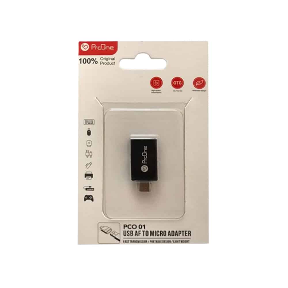 مبدل USB به microUSB پرووان مدل PCO01 - Image 2