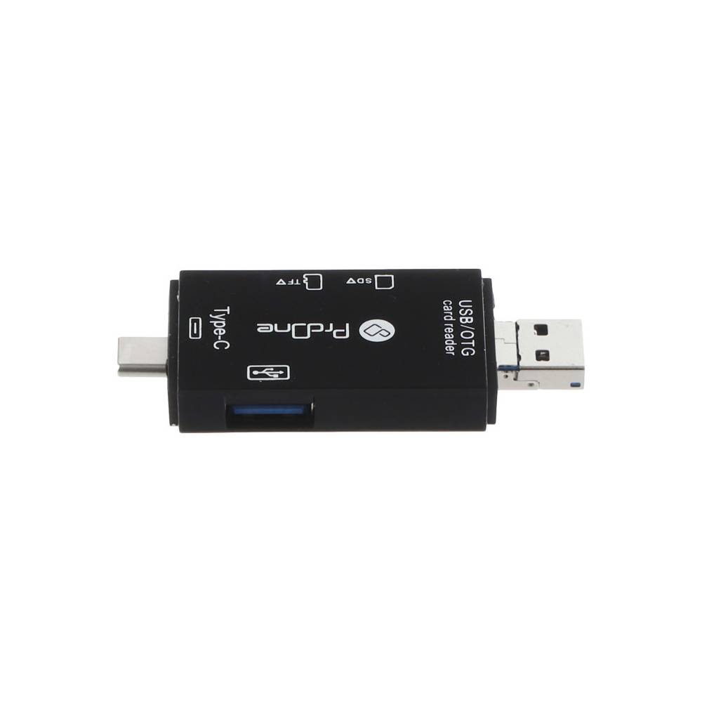 مبدل USB-C / USB / microUSB به SD / USB / TF پرووان مدل PCO03 - Image 4