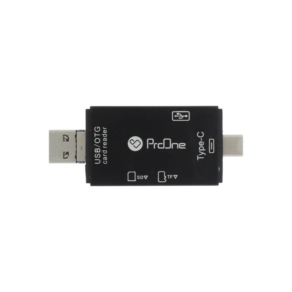 مبدل USB-C / USB / microUSB به SD / USB / TF پرووان مدل PCO03 - Image 6