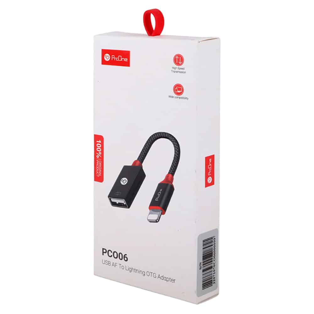 مبدل USB به Lightning پرووان مدل PCO06 - تصویر 4