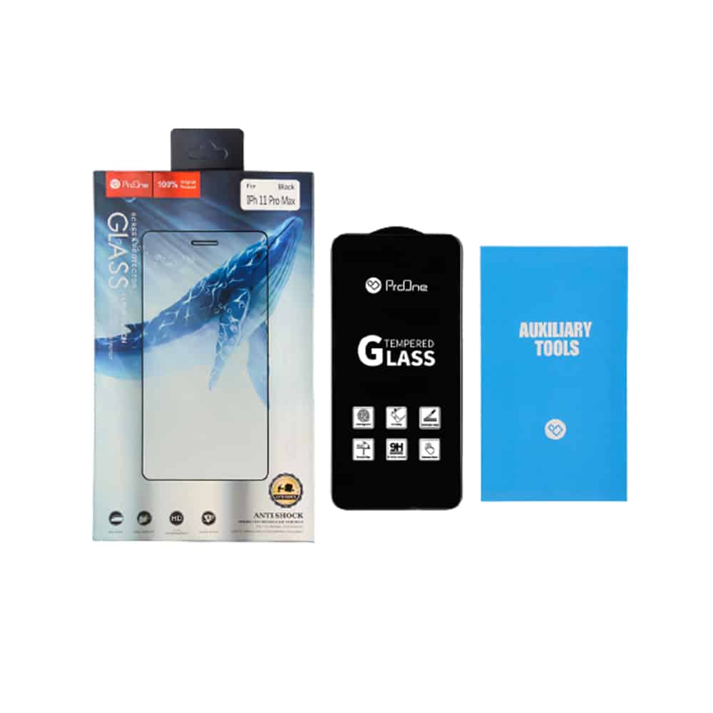 محافظ صفحه نمایش پرووان مدل Tempered مناسب برای گوشی موبایل اپل IPhone 11 Pro max