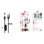 کابل تبدیل مغناطیسی USB به USB-C و لایتنینگ پرووان مدل PCC260 طول 1 متر