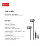 هندزفری سیمی لایتنینگ پرووان مدل PHF3995L - Image 5