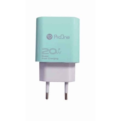 شارژر دیواری 20 وات پرووان مدل PWC540C به همراه کابل USB-C
