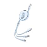 کابل تبدیل USB به USB-C / microUSB / لایتنینگ پرووان مدل PCC118R - Image 3