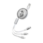کابل تبدیل USB به USB-C / microUSB / لایتنینگ پرووان مدل PCC118R - Image 5