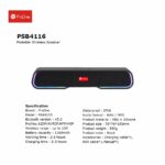 اسپیکر بلوتوثی قابل حمل پرووان مدل PSB4116 - Image 13