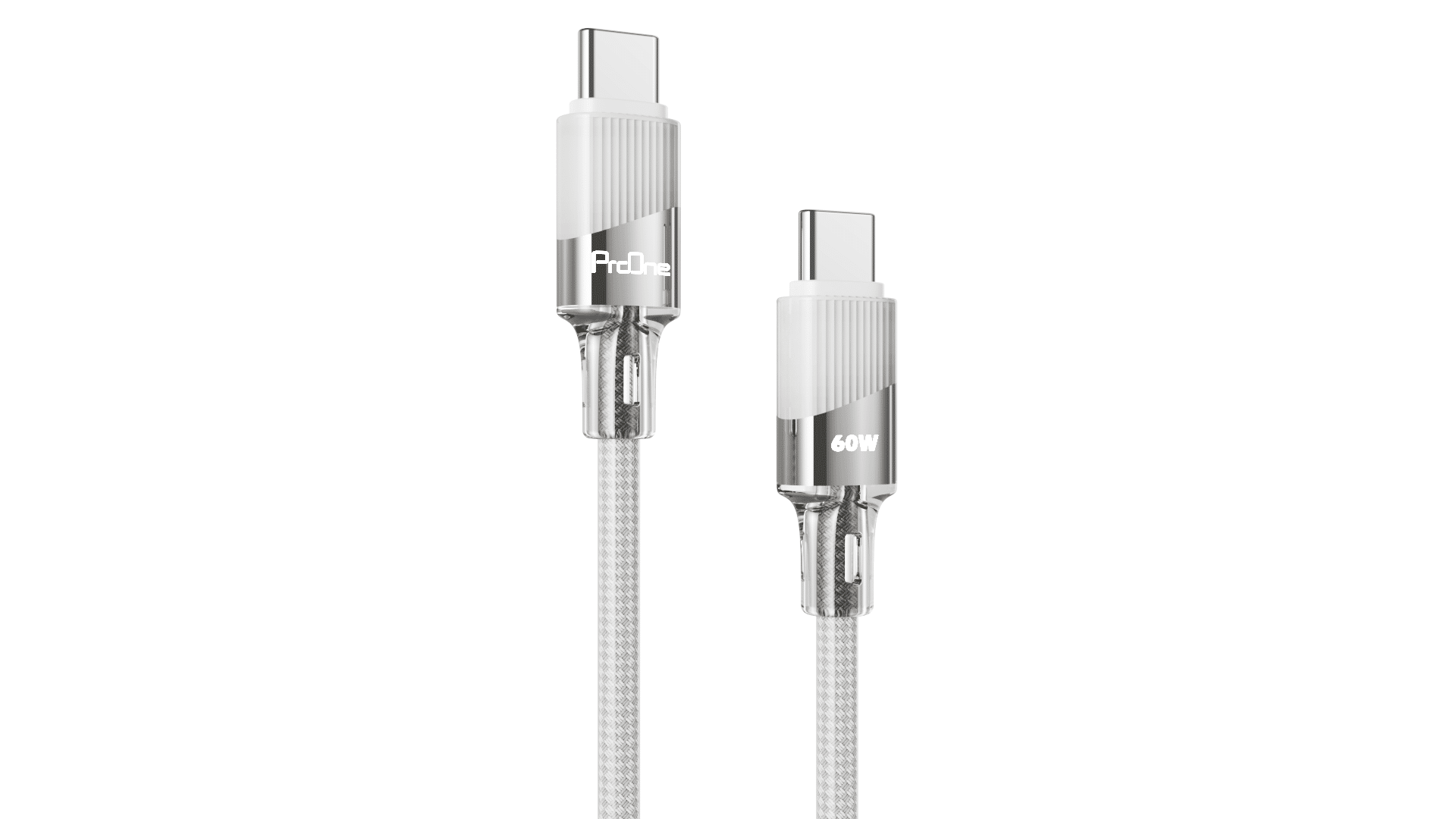 کابل USB-C پرووان مدل PCC131 طول 1 متر - Image 1