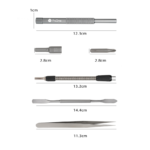 ست پیچ گوشتی استوانه ای پرووان مدل PGS101 بسته 126 عددی - Image 10