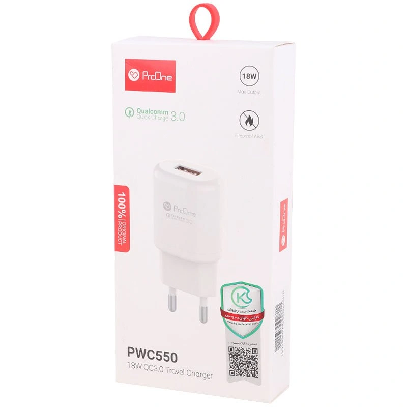 شارژر دیواری 18 وات پرووان مدل PWC550 - Image 5