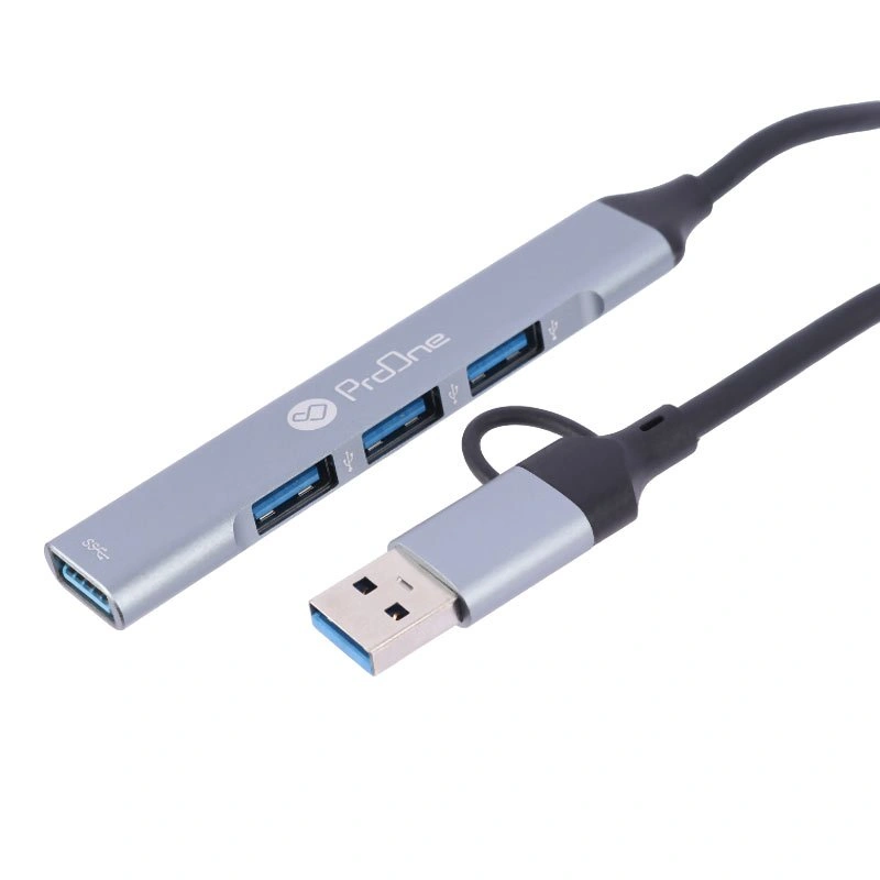 هاب 4 پورت USB-C پرووان مدل PHU590 - Image 4