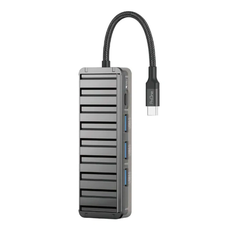 هاب 4 پورت USB-C پرووان مدل PHU554 - Image 1