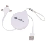 کابل تبدیل USB به USB-C / microUSB / لایتنینگ پرووان مدل PCC108R طول 1 متر - تصویر 4