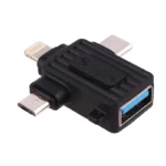 مبدل لایتنینگ به USB-C / USB / micro USB پرووان مدل PCO10 - Image 3
