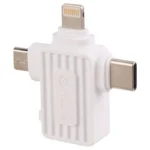 مبدل لایتنینگ به USB-C / USB / micro USB پرووان مدل PCO10 - Image 2