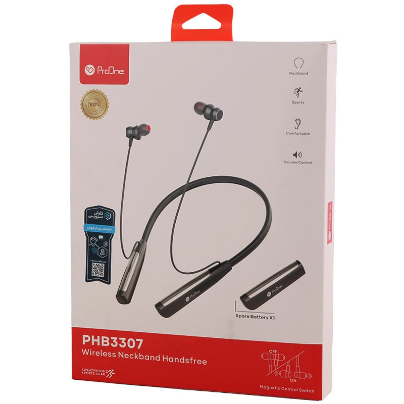 هندزفری بلوتوثی گردنی پرووان مدل PHB3307 - Image 13