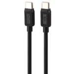 کابل تبدیل USB-C پرووان مدل PCC127 به طول 1 متر مشکی