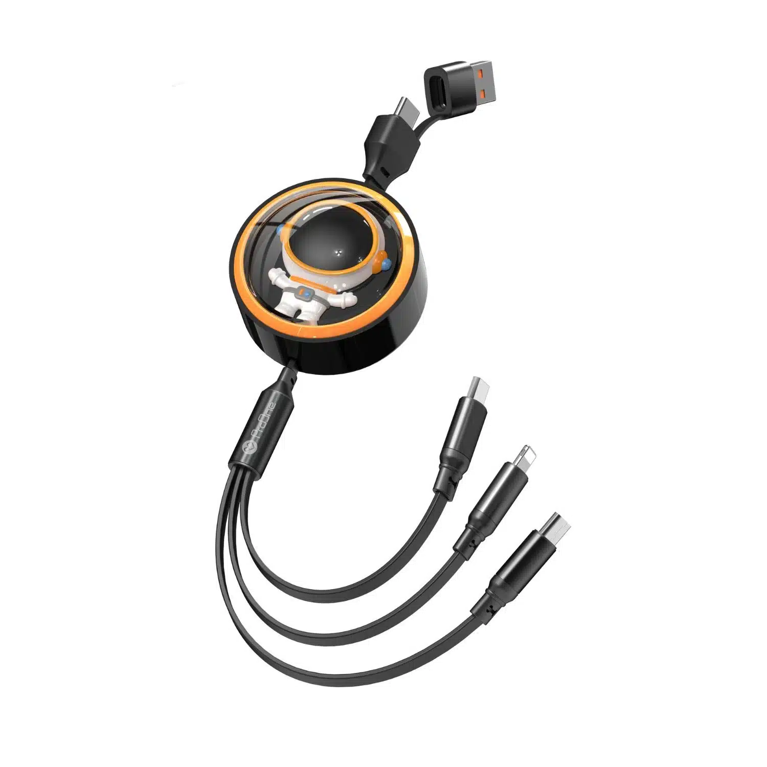 کابل شارژ و انتقال داده ۳ به ۱ پرووان مدل PCC128R - Image 1
