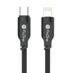 کابل شارژ و انتقال داده Lightning به Type-C پرووان مدل PCC143 توان 27 وات