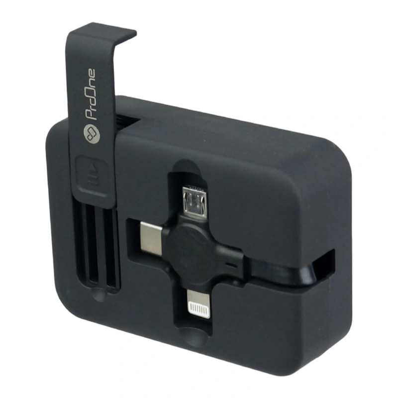 کابل تبدیل USB به USB-C / microUSB / Lightning پرووان مدل PCC365R - تصویر 3