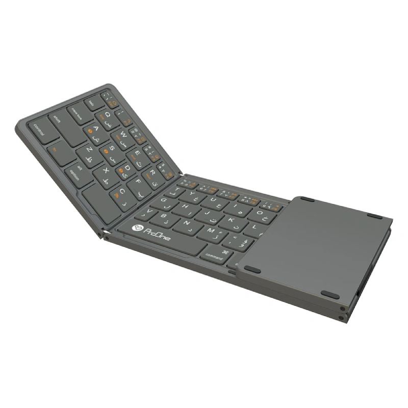 کیبورد بی سیم تاشو با تاچ پد پرووان مدل PKW20 Flip Pro