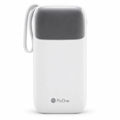 پاوربانک پرووان مدل VOLTO 30 (PPB5304) با ظرفیت ۳۰۰۰۰ میلیآمپرساعت